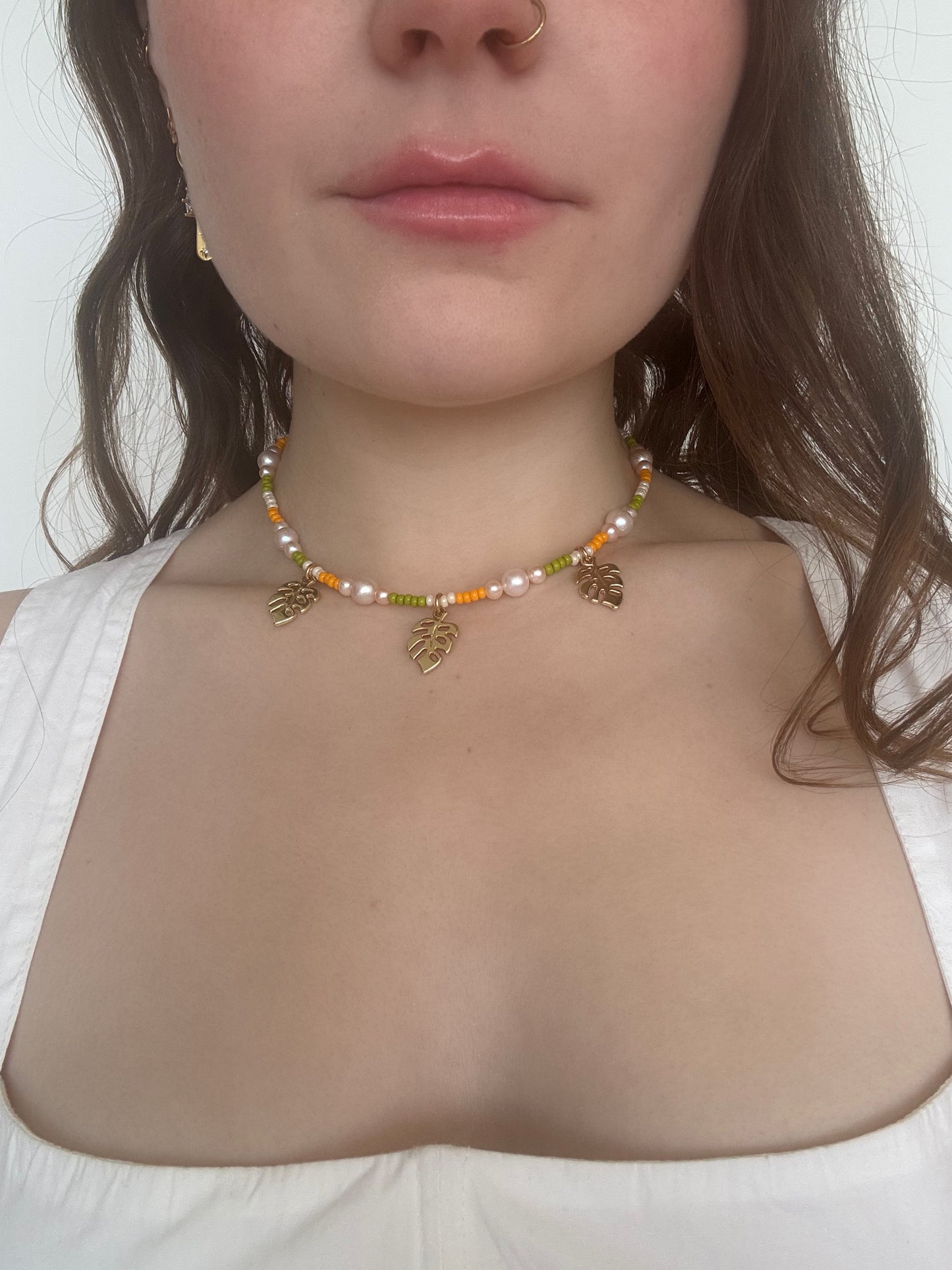 Under the Palm Trees Choker