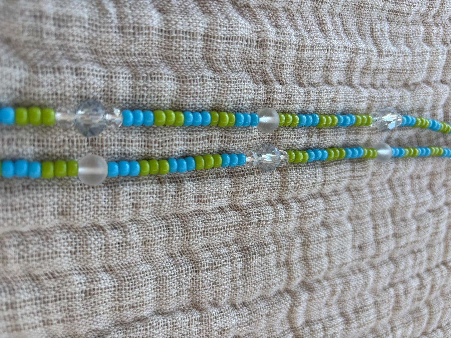 Marina Waist Beads (up to 45in)