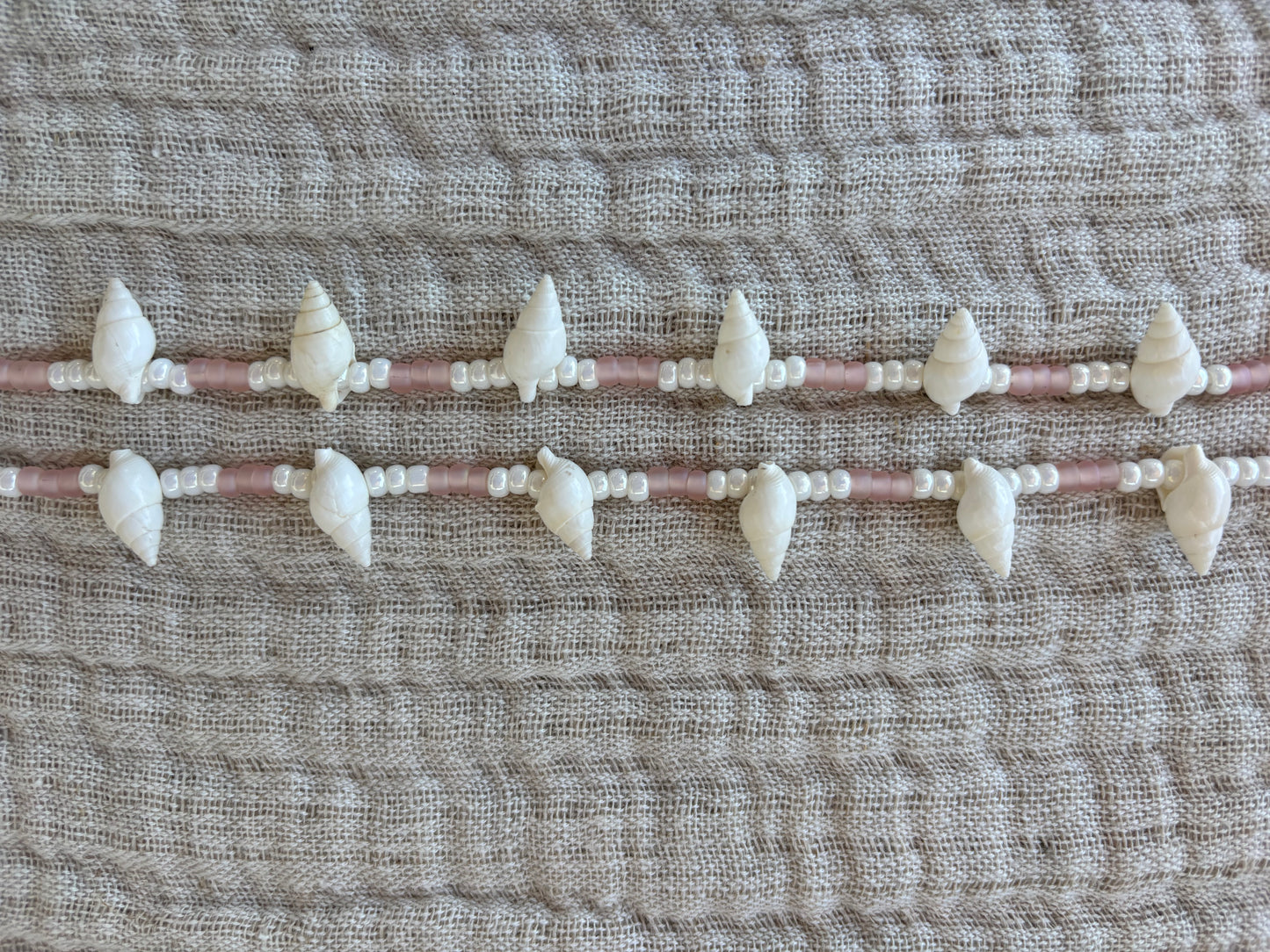 Sea Shores Waist Beads (up to 40in)